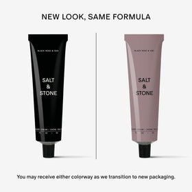 Salt & Stone close-up cream texture revealing fast-absorbing silky finish