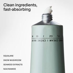 Salt & Stone cream texture close-up highlighting silky finish and quick absorption