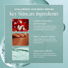 Saltair serum applied to forearm showing visible smoothing effect