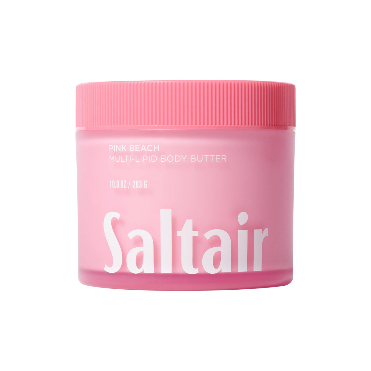 Saltair jar front view showing label and 10oz size for easy identification and trust