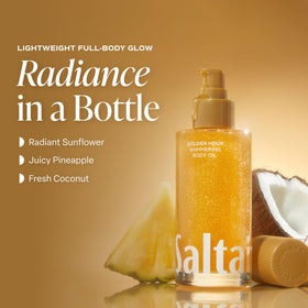 Saltair bottle pump detail showing dispensing action for precise, mess-free use