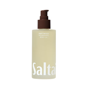 Saltair front packaging showing Driftwood scent and 4oz size for easy identification