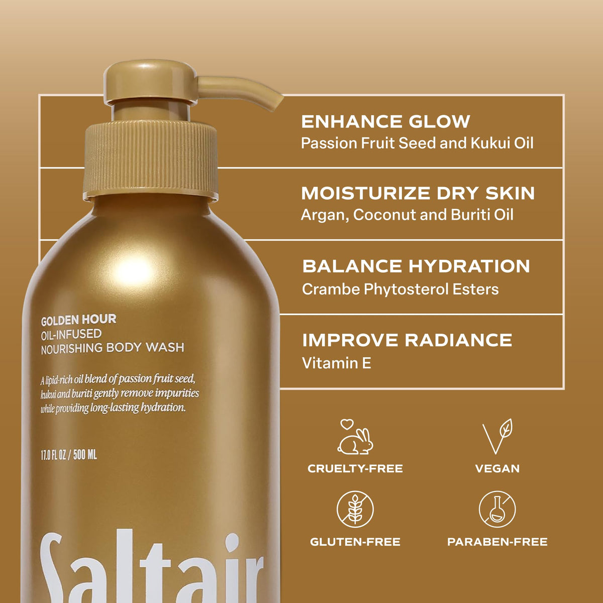 Saltair duo bottles on bathroom counter indicating value pack convenience