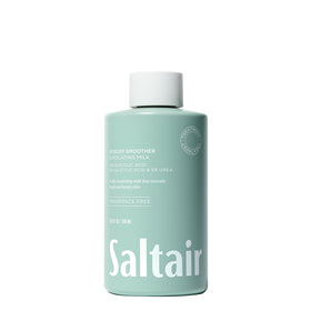 Saltair product front packaging showing bottle and label benefits