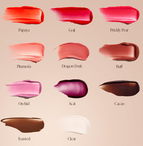 Saltair lip oil pack in hand scale showing portable size and easy everyday use benefit