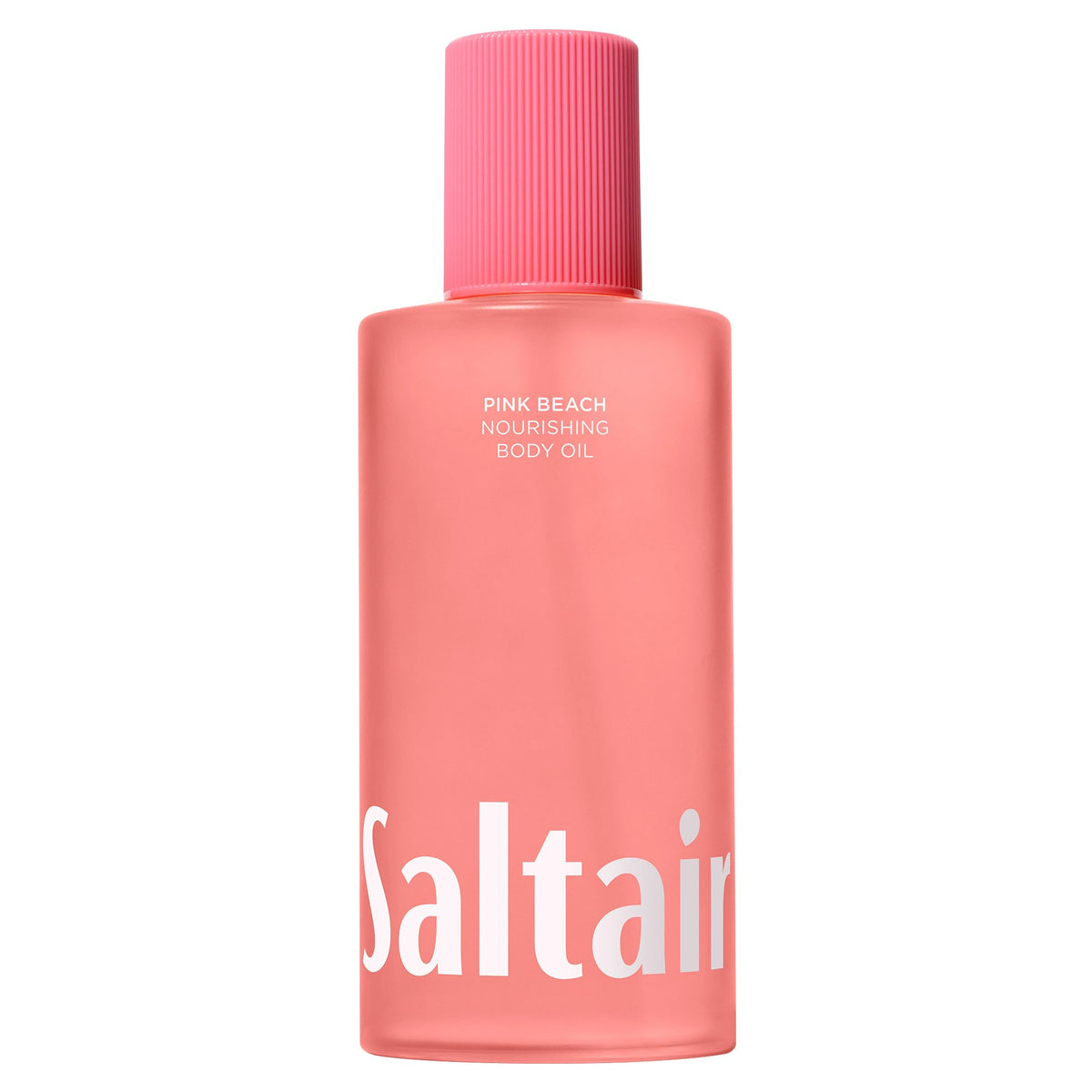 Saltair front bottle view showing Pink Beach label and hydrating benefit