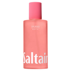 Saltair front bottle view showing Pink Beach label and hydrating benefit