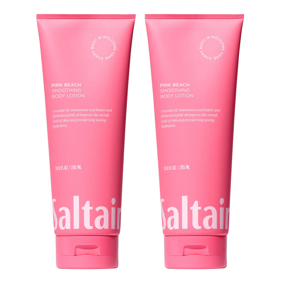 Saltair front packaging showing two 10oz tubes and hydrating appeal
