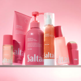 Saltair product label showing ingredients and clean formulation benefits