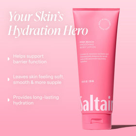 Saltair cream texture in tube close-up showing fast-absorbing moisturizer