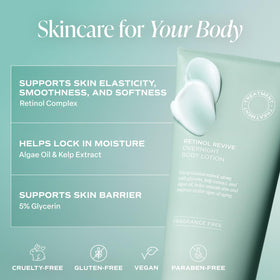 Saltair lotion applied on arm in nightly routine showing hydrating, non-greasy finish