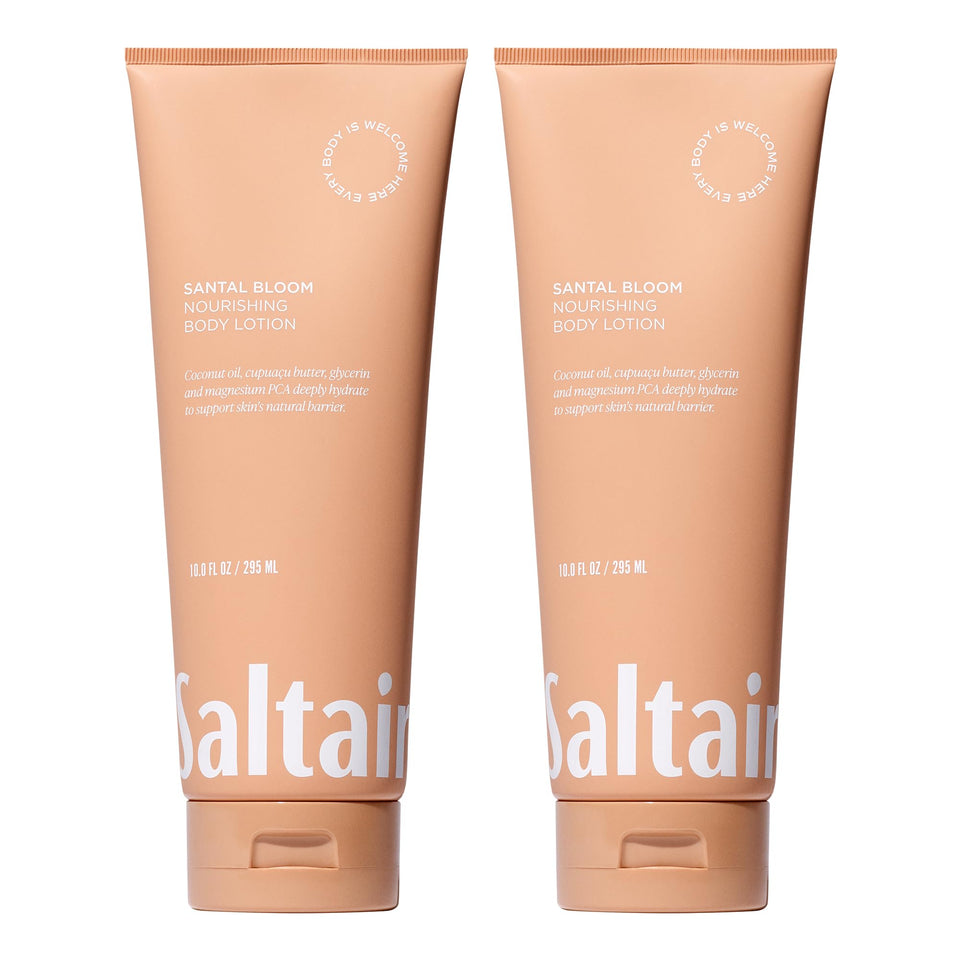 Saltair front packaging showing two 10oz tubes and scent