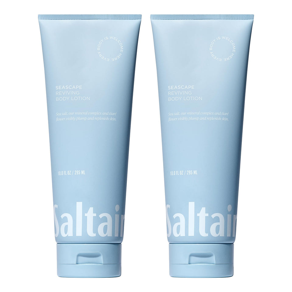 Saltair front packaging showing two 10 oz tubes and Seascape branding for easy recognition