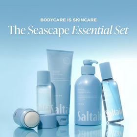 Saltair gel texture close-up displaying smooth consistency that spreads easily