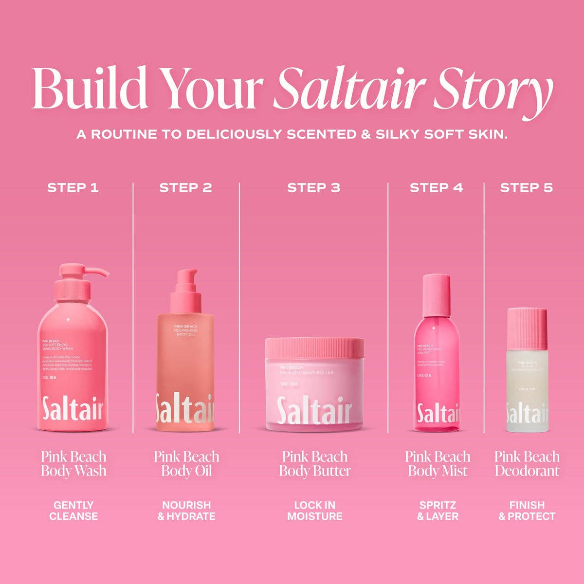 Hand holding Saltair 4oz bottle for scale emphasizing travel-friendly portability