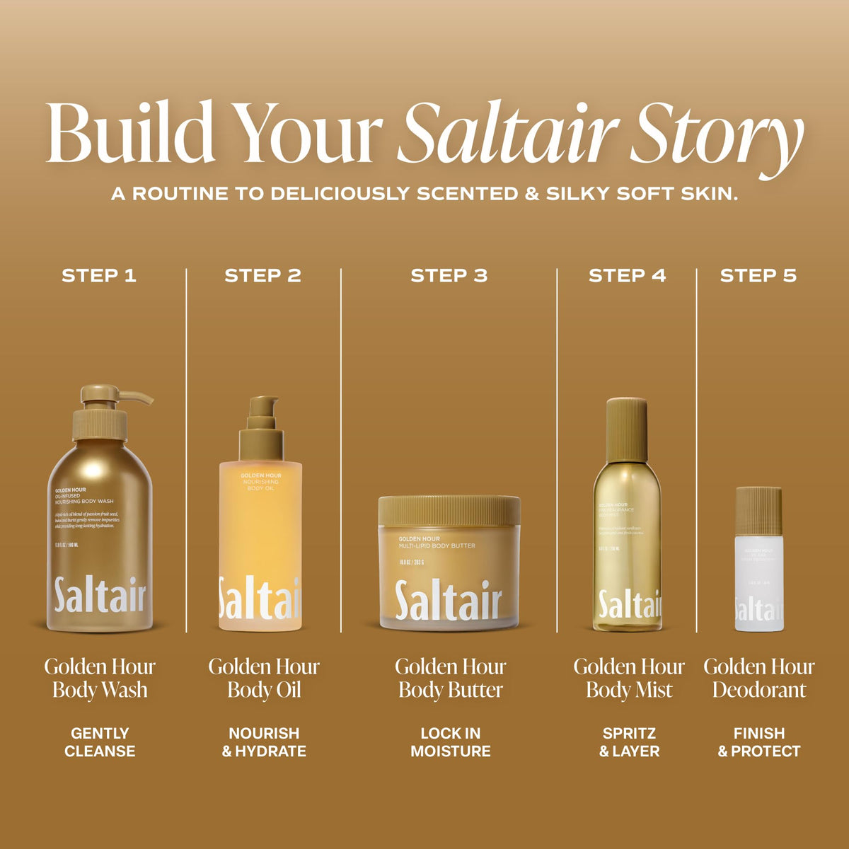 Saltair size scale next to hand showing 17 oz bottle capacity