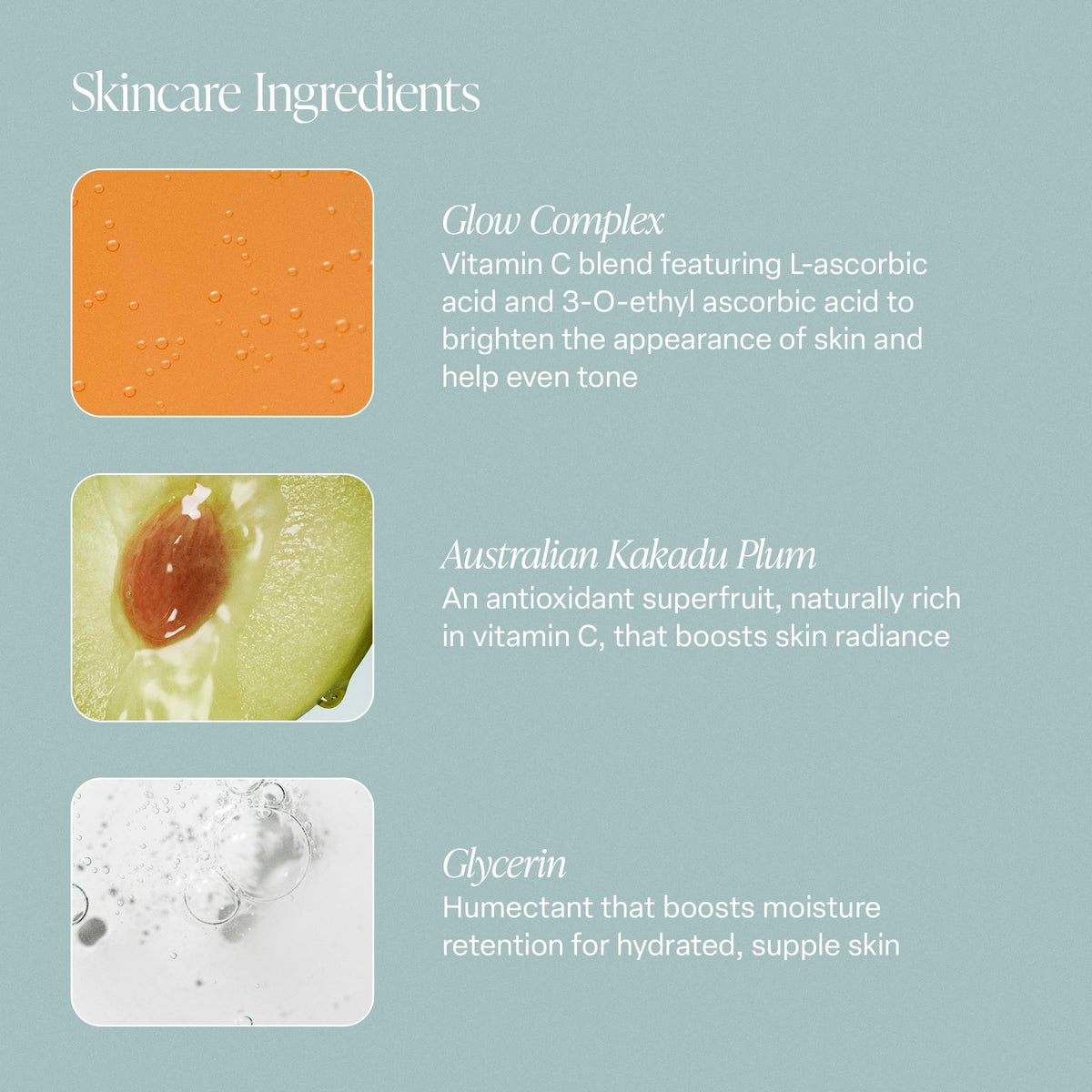Saltair serum texture on skin illustrating lightweight, non-greasy finish