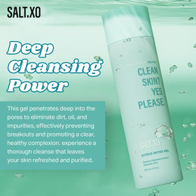 salt.xo pump dispensing gel onto hand demonstrating controlled dosing and minimal waste