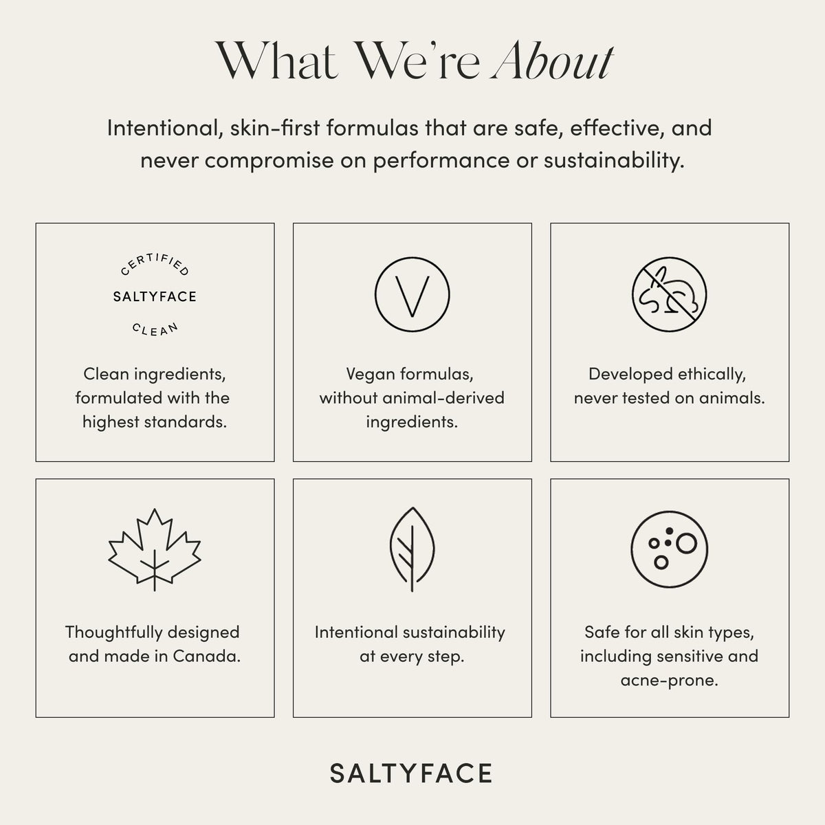 SALTYFACE morning routine scene showing moisturizer layering under SPF