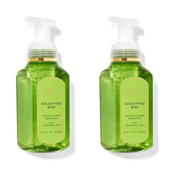 Sameriver Bath and Body Works bottle front view showing label and pump, fresh scent visible