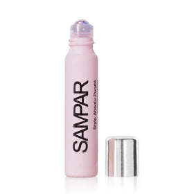 Sampar Prodigal Pen texture drop illustrating lightweight formula that absorbs quickly