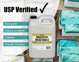 Sanco Industries label closeup displaying USP food‑grade certification for reliable quality