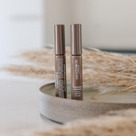 Sandstone Scandinavia mascara on vanity styling for daily routine and sensitive-eye friendly benefit