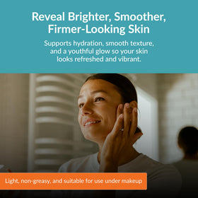 SANE applying cream on hand demonstrating smooth hydration benefit