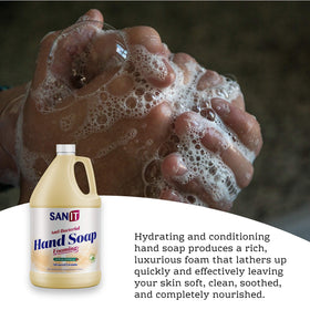 Sanit bottle cap detail highlighting resealable top for spill-free storage