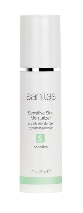 SANITAS front packaging showing jar and label for gentle hydration
