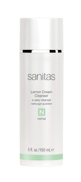 Sanitas front packaging view showing label and citrus cream benefits