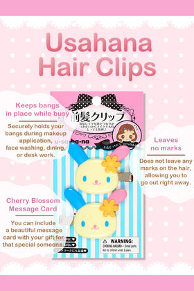 SanrioOriginal Usahana close-up of character relief for cute styling