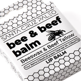 Santa Cruz Paleo balms in pocket and bag emphasizing portability and everyday readiness
