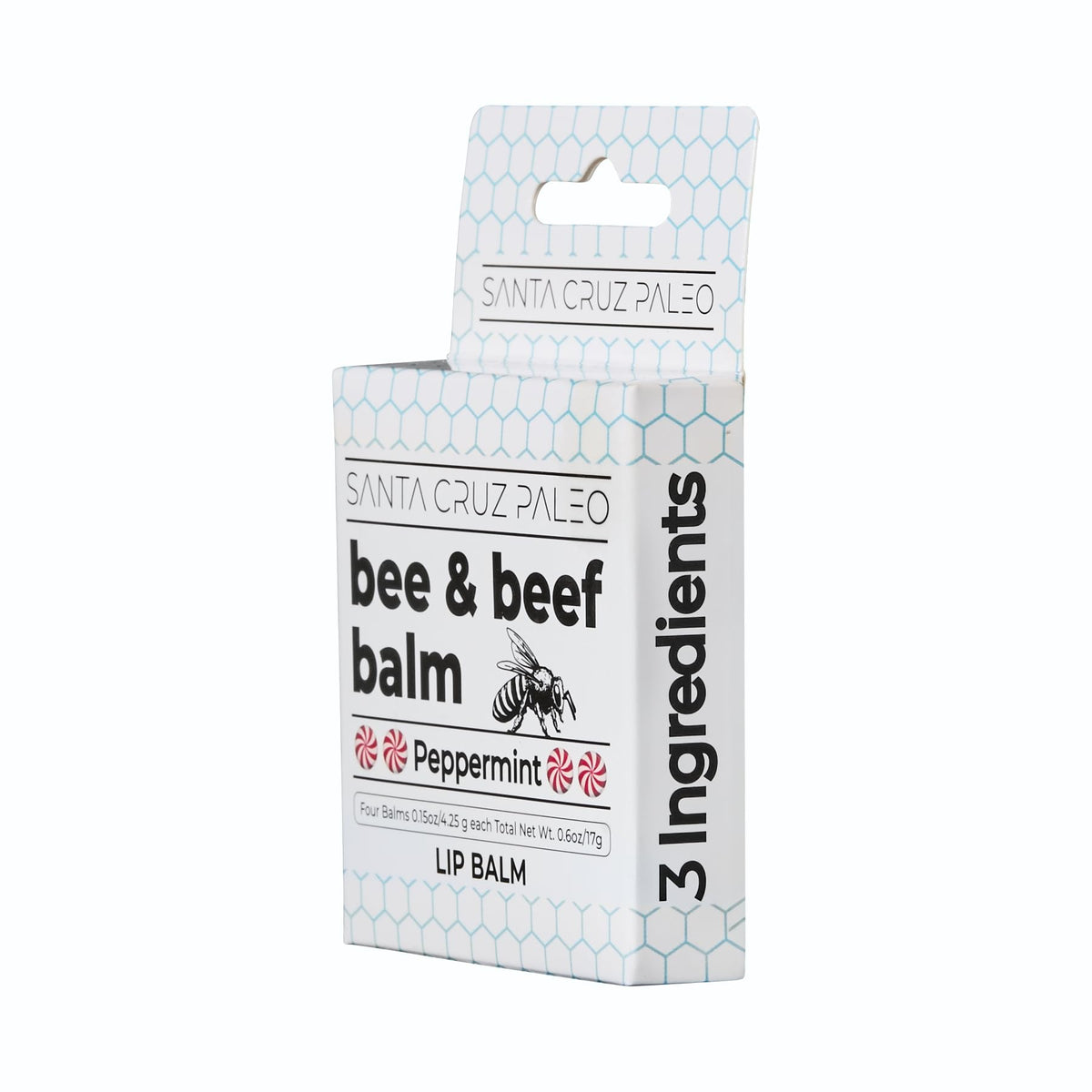 Santa Cruz Paleo close-up of balm texture highlighting creamy beeswax and tallow blend