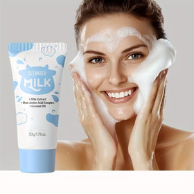SANZHUAN octopus cleansing brush in hand for effective gentle cleansing
