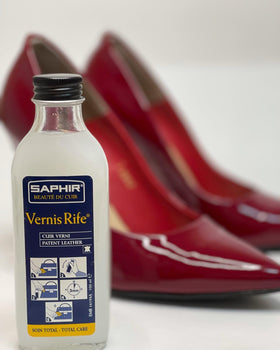 SAPHIR Vernis Rife included soft cotton polishing cloth for even application