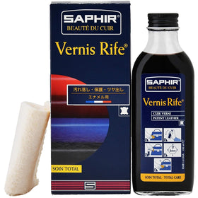 SAPHIR Vernis Rife bottle front view showing label and 100mL size benefit