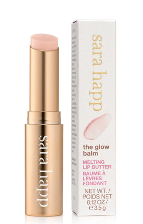 Sara Happ front packaging showing compact 3.5g tube and branding