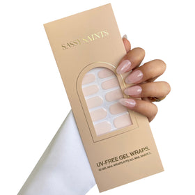 Sassy Saints front packaging showing pink Sugar Glaze strips and kit essentials for easy use