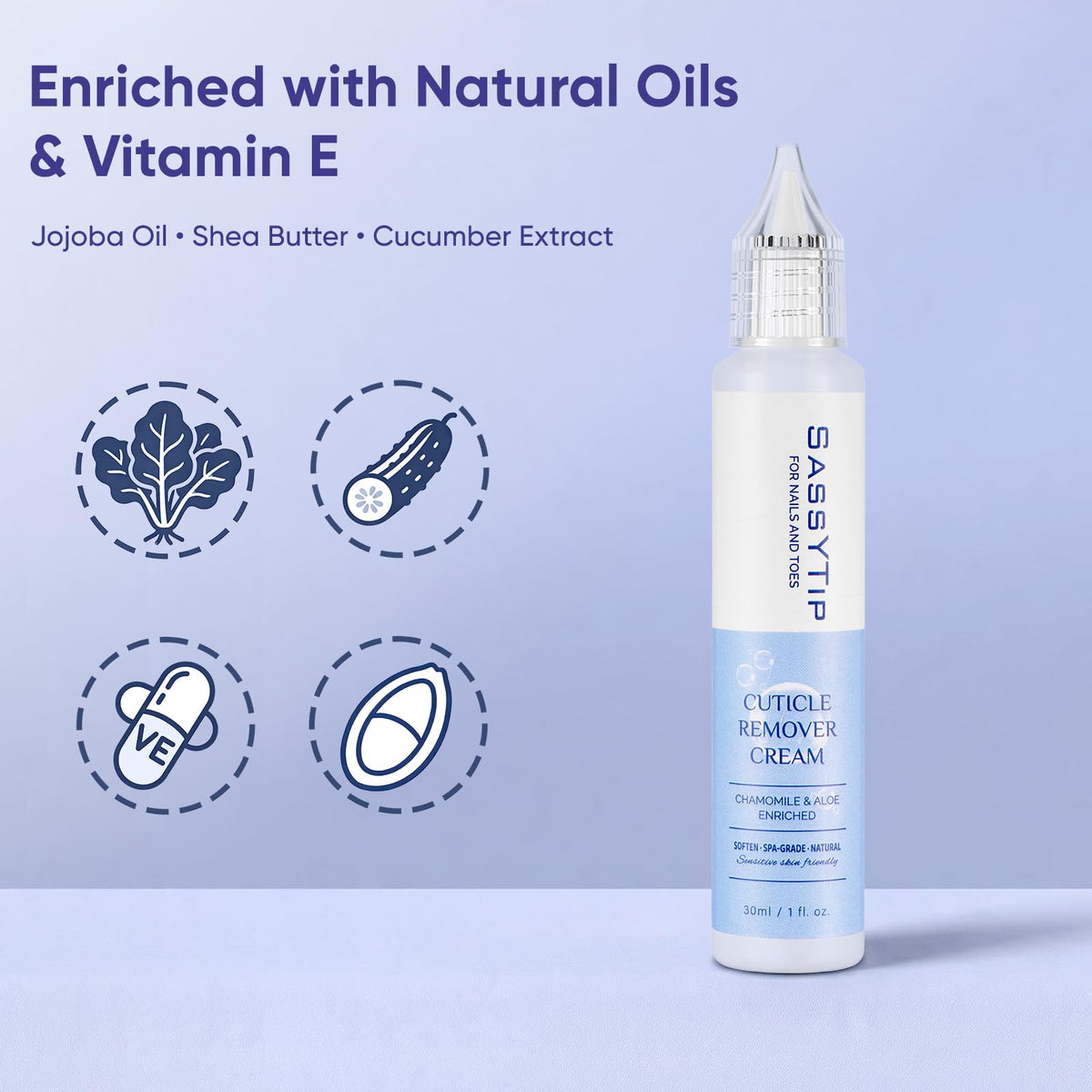 SASSYTIP kit beside coin for size comparison and travel-friendly benefit