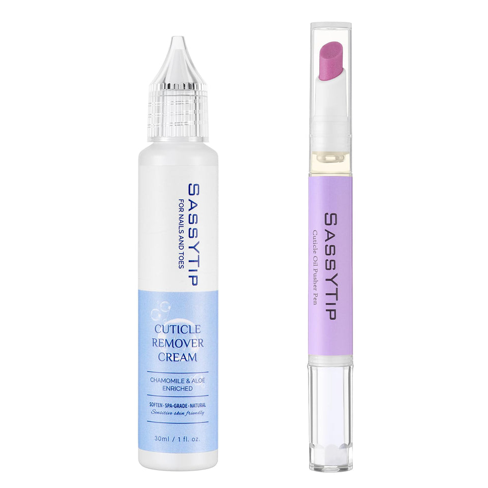 SASSYTIP front packaging displaying kit components and benefits