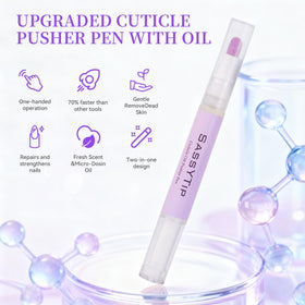 SASSYTIP gel texture close-up showing smooth consistency and quick action