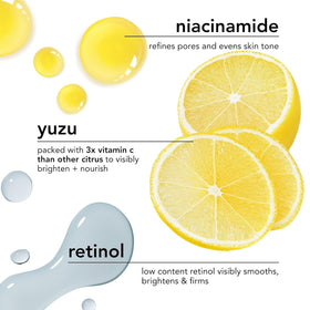 Saturday Skin tube label detail highlighting active ingredients