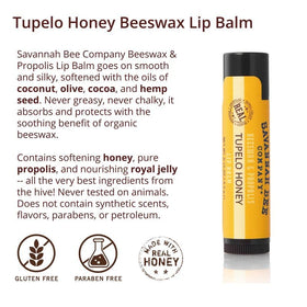 Savannah Bee Company tin beside coin for scale showing compact size and travel convenience benefit