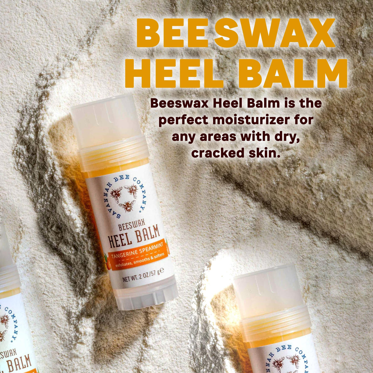 Savannah Bee Company ingredients flatlay highlighting natural oils and honey