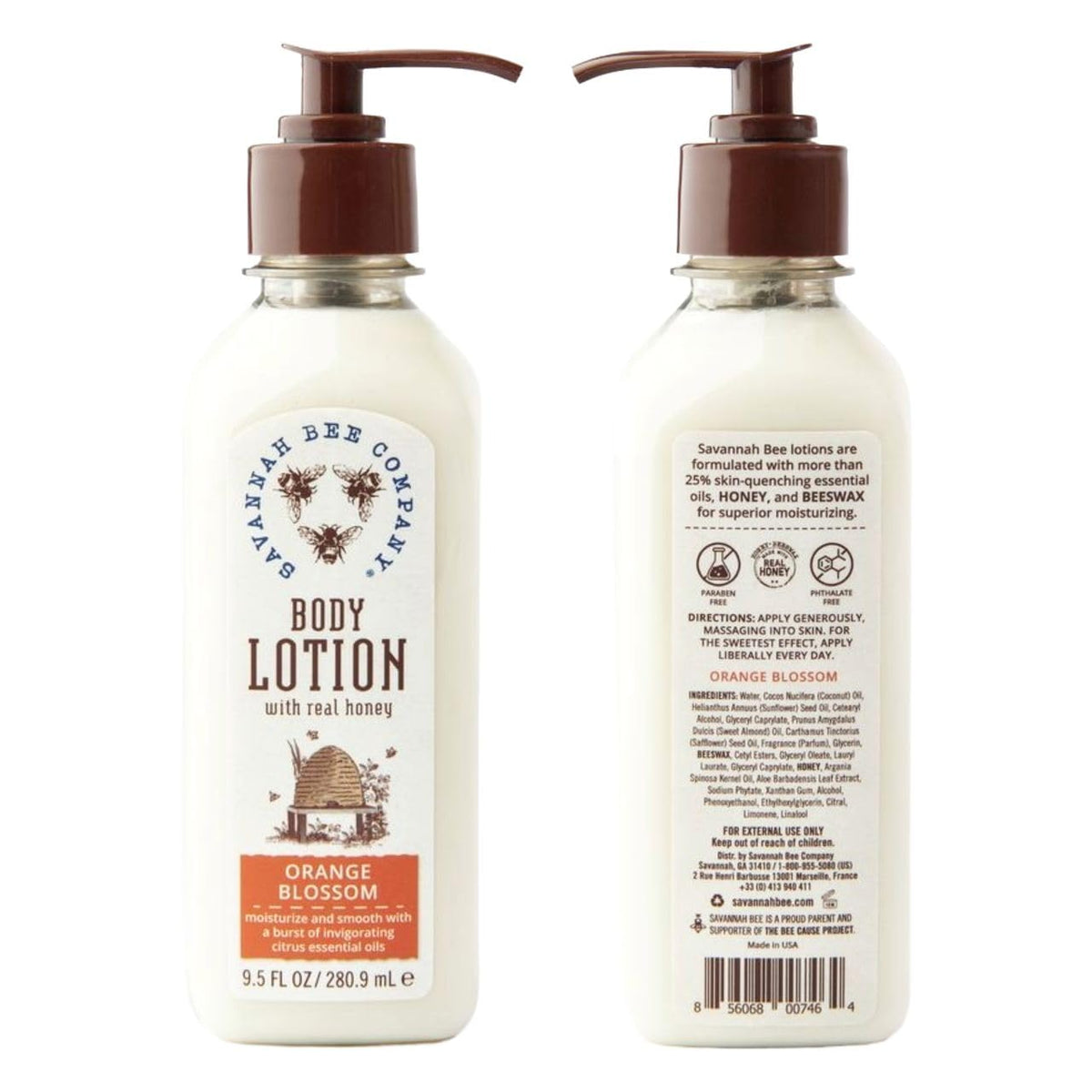 Savannah Bee Company bottle on bathroom vanity in lifestyle shot inspiring daily self-care ritual