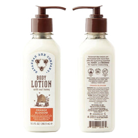 Savannah Bee Company bottle on bathroom vanity in lifestyle shot inspiring daily self-care ritual