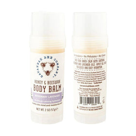 Savannah Bee Company on bathroom shelf in a calm setting showing daily self-care and aromatherapy benefit