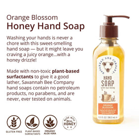 Savannah Bee Company close-up of honey ingredient highlighting natural nourishment
