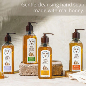 Savannah Bee Company soap in kitchen sink showing fresh scent and daily use benefit